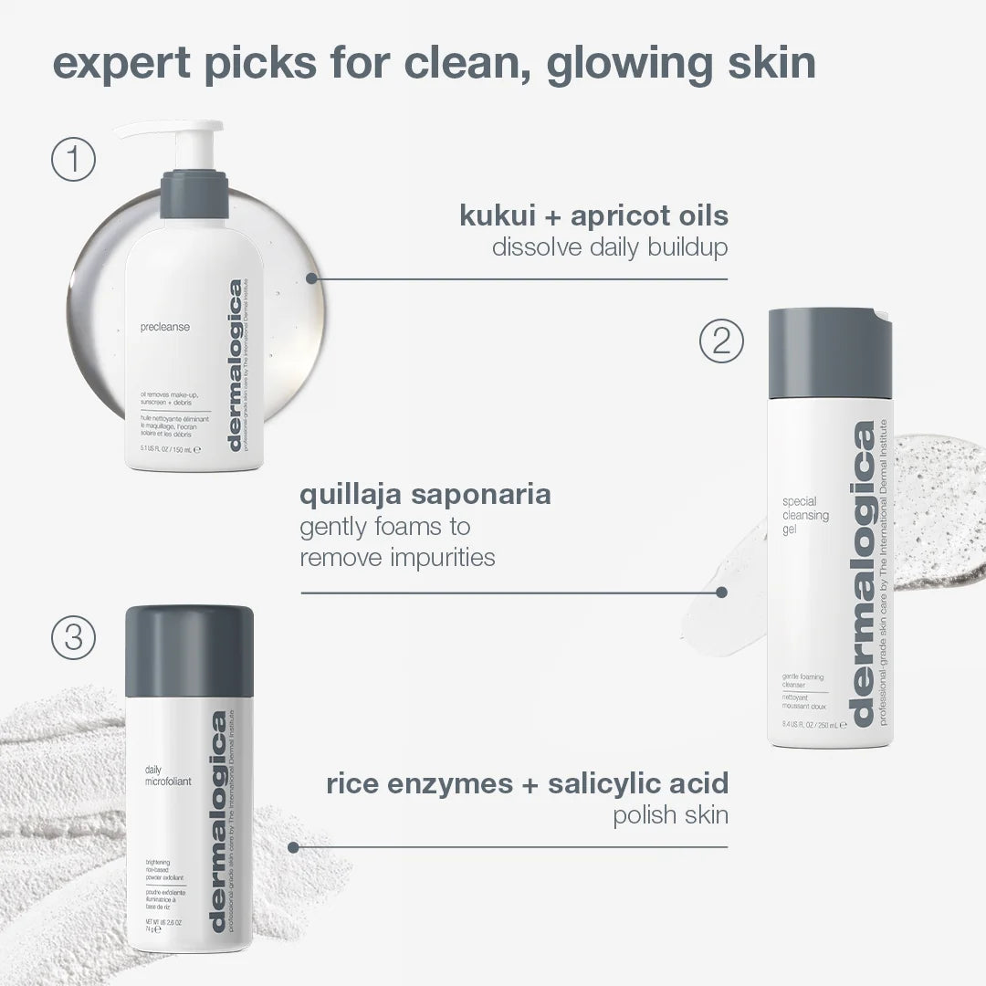 expert cleanse + glow (3 full-size)